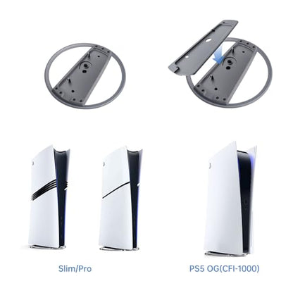 Vertical Stand for PS5 Slim&PS5 Consoles,Non-Slip Vertical Mount for PlayStation 5 Console (30th Anniversary)