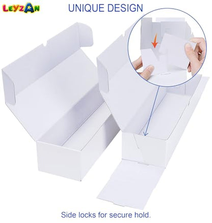 Trading Card Storage Boxes, 12 Pack 1000 Count Cardboard Card Organizer for MTG, TCG & Sports Cards, Fits Sleeved Cards, Bulk Card Storage for Trading Card Collections, 14.4 INCH - size: 12 piece 14in without dividers