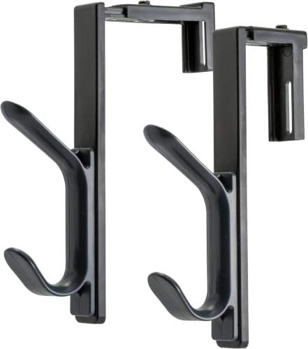 Officemate Coat Hooks for Cubicle Panels,Adjustable,Comes in (22009) Black,(Pack of 12) - size: 12 Pack