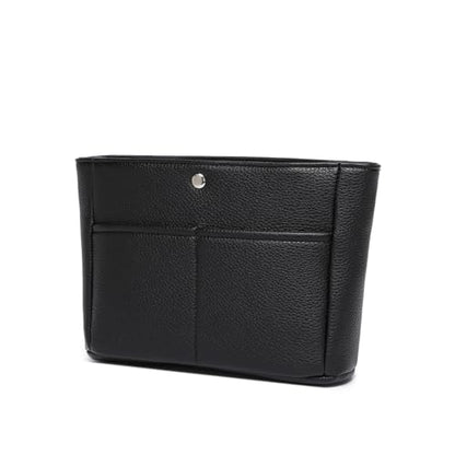 YONEBN waterproof Storage Bag Lightweight Large Capacity nylon Bag Inner Bag Handbag Organizer - color: Pu/Black