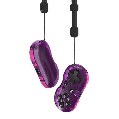 CRKD ATOM - Collectible Keychain Controller for Nintendo Switch, PC, Mac, Mobile and Smart TV (Atomic Purple) - color: Atomic Purple