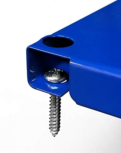 Wall Control 30-P-3232BU Blue Metal Pegboard Pack - color: Blue
