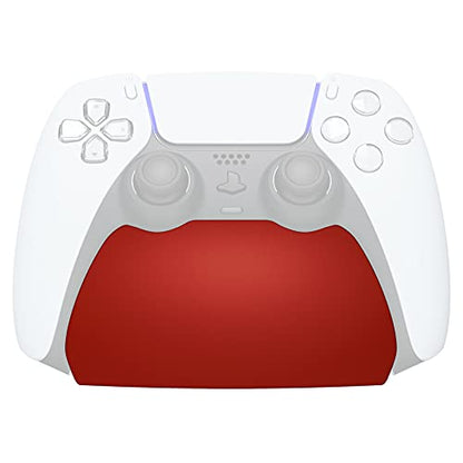 PlayVital Red Controller Display Stand for ps5, Gamepad Accessories Desk Holder for ps5 Controller with Rubber Pads - color: Red