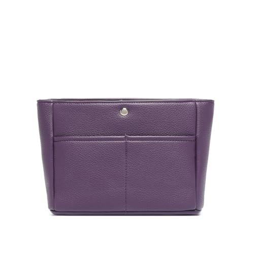 YONEBN waterproof Storage Bag Lightweight Large Capacity nylon Bag Inner Bag Handbag Organizer - color: Pu/Anemone Purple