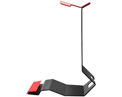 msi HS01 Headset Stand Headset Holder Earphone Stand with Solid Metal Design, Non-Slip Base, Sturdy Cell Phone Holder (Black)