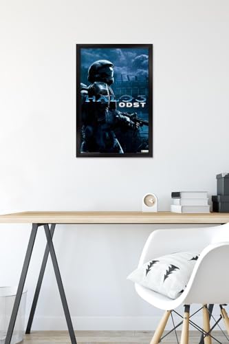 Trends International Halo: ODST - Key Art Wall Poster, 14.725" x 22.375", Black Framed Version - color: Black Framed Version, size: 22.4"L x 14.7"W