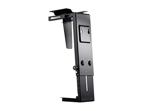 Monoprice PC Tower Holder - Adjustable Under Desk Mount, Designed for Use with Sit-Stand Desks - Workstream Collection