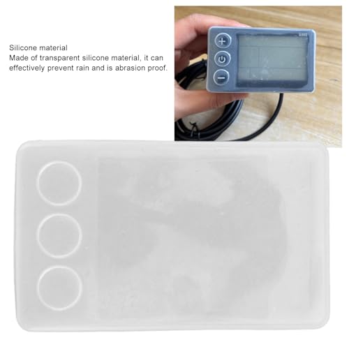 Bike Meter Cover Protective Case Transparent Water Proof Silicone Cover Dust Proof Protective Case for S866 LCD Monitor