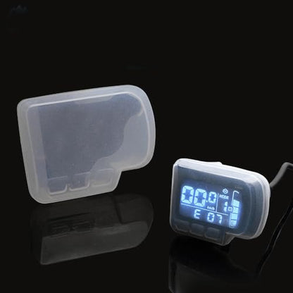 ‌Silicone Display Cover for EN06 E-Bike & Scooter Monitors - Transparent Rainproof Dust Proof Screen Protector (2.4x1.9x0.6in)‌