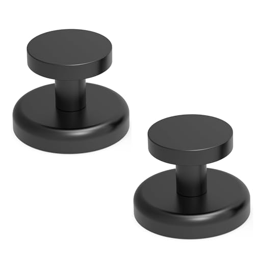 Ant Mag Magnet Hooks Heavy Duty for Coat Hanging Strong Magnet Hangers for Metal Surface Great Organization for Cruise Cabinet Door Kitchen Room Office - size: D42 Flat 2 Pack