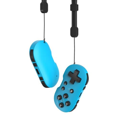 CRKD ATOM - Collectible Keychain Controller for Nintendo Switch, PC, Mac, Mobile and Smart TV (Sky Blue) - color: Sky Blue