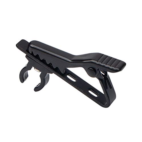 6 Pieces Lavalier Microphone Metal Tie Clips, 6 Pieces Lapel Mic Windscreen Foam Covers and 6 Pieces Lav Mic Plastic Wire Clips - size: 6 Pack