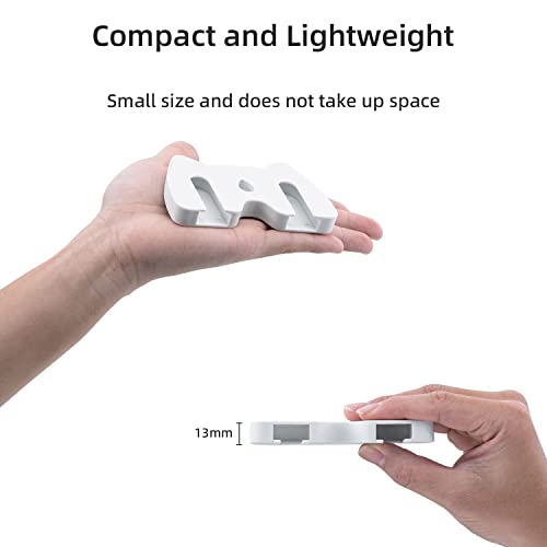 Mcbazel Under Desk Mount for Xbox Series X&S/One X&S/One/ 360, Switch 2/Pro Controller, Table Stand Holder Compatible with Xbox and Switch 2 Controller - White - color: White