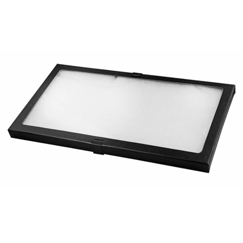 SE Glass Top Display Box - JT9214 - size: 14-½” x 8” x ¾"