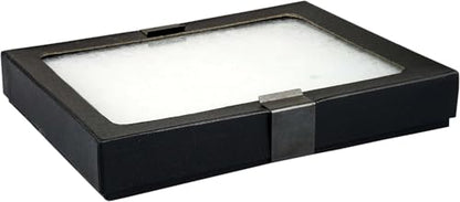 SE Glass Top Display Box - JT925 - size: 6-¼” x 5-¼” x ¾"