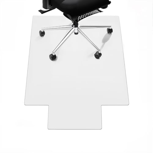 Office Chair Mat for Hard Floor, 36'' x 48'' Computer Desk Chair Mat for Floors, Easy Rolling for Office on Carpets Anti-Slip Carpet Protector for Rolling Work and Gaming Chairs - size: Nonagonal 2.2mm 36*48 in