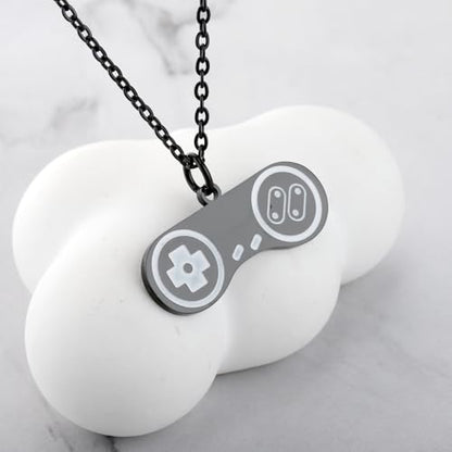 CENWA Gamer Pendant Jewelry Game Controller Necklace Gamer Jewelry (Gamer Necklace)