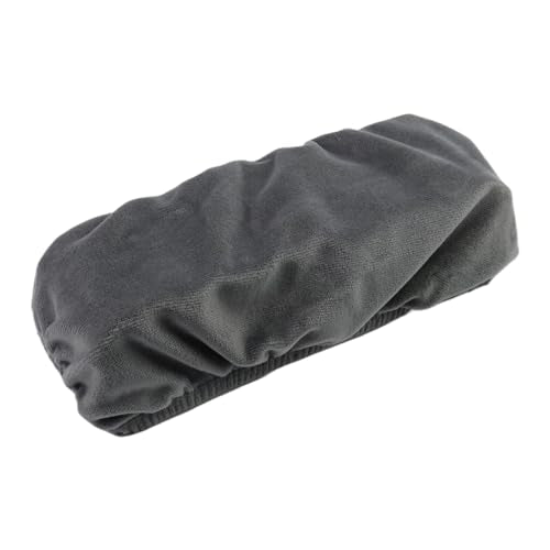 Office Chair Armrest Pads Covers Chair Cushions for Elbow and Forearms Removable Slipcovers (Dark Grey) - color: Dark Grey