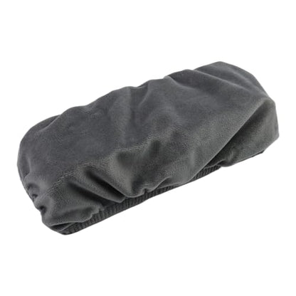 Office Chair Armrest Pads Covers Chair Cushions for Elbow and Forearms Removable Slipcovers (Dark Grey) - color: Dark Grey