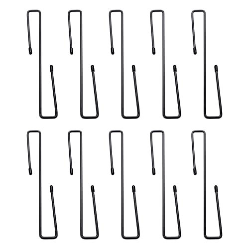 Adoreal 10 PCS Gun Rack, Pistol Rack for Gun Safe Shelf or Stack On Gun Cabinet, Gun Safe Accessory, Handgun Hanger Pistol Organizer for Display, Gifts for Hunters - style: 10 pack