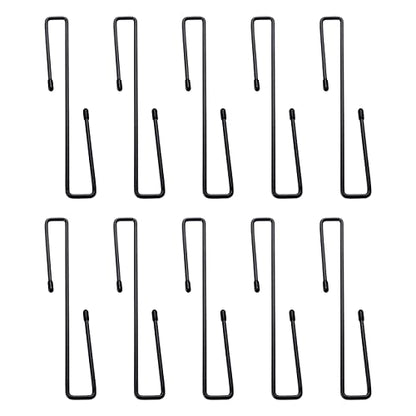 Adoreal 10 PCS Gun Rack, Pistol Rack for Gun Safe Shelf or Stack On Gun Cabinet, Gun Safe Accessory, Handgun Hanger Pistol Organizer for Display, Gifts for Hunters - style: 10 pack