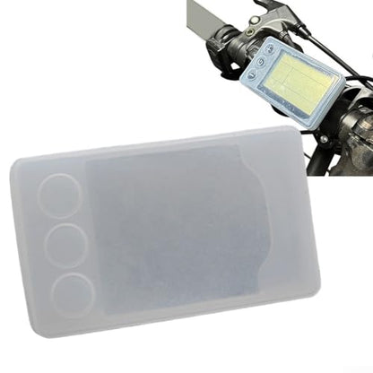 Electric Monitor Cover, Silicone Protective Case For S866 LCD Display Electric Bike Scooter, Display Protective Dust Cover For Scooter, Dustproof and Waterproof