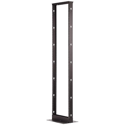 Aeons 45U 2 Post Open Frame Server Network Relay Rack for 19 Inch Networking Data & IT Devices A/V Equipment, Durable 2-Post Rack 45 U Aluminum Extrusion, Black - style: 45U-2Post-AL