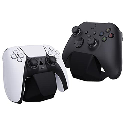 PlayVital Universal Controller Stand for Nintendo Switch 2 Pro & Switch Pro, Gamepad Stand for ps5 & ps4 Controller, Display Stand Holder forXbox Series X/S Controller – Solid Black - color: Solid Black