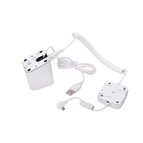Display Stand, Anti Theft Cell Phone Display Stand,Greater Than Or Equal to 100dB Security Alarm, Fast Charging Infrared Remote Control Unlock for Exhibition(for Android Port, Without claw)