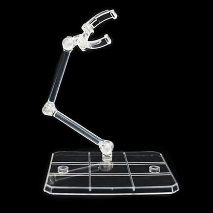 Action Figure Stand, Doll Model Display Holder Base Doll Support Stand Compatible with HG RG SD SHF Gundam 1/144 Toy Collectible Display and Storage
