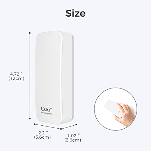 loukin 2 Pack Magnetic Dry Erase Eraser, Whiteboard Eraser, Glass Board Remover, 3.4 fl oz Whiteboard Cleaner * 2 Included, for Classroom, Home and Office Use (White) - color: White-2 Packs