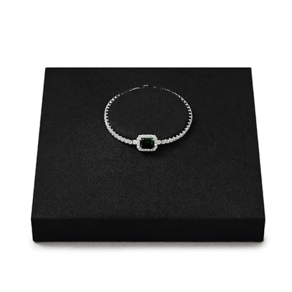 Oirlv Microfiber Jewelry Display Tray Necklace Display Stand Tangling-Free Modular Jewelry Tray - style: P13716