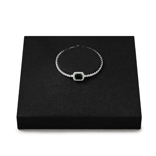Oirlv Microfiber Jewelry Display Tray Necklace Display Stand Tangling-Free Modular Jewelry Tray - style: P13716