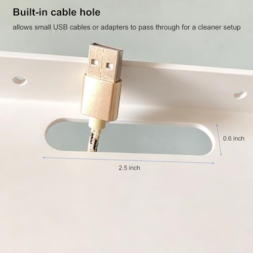 Small Floating Shelf –3mm Thick, 6.5 inch, Wall Shelf, Metal Floating Shelves for Echo, Cameras, Small Speaker, Wall Shelves for Bathroom, Living Room, Bedroom (White 2pcs) - color: White 2pcs