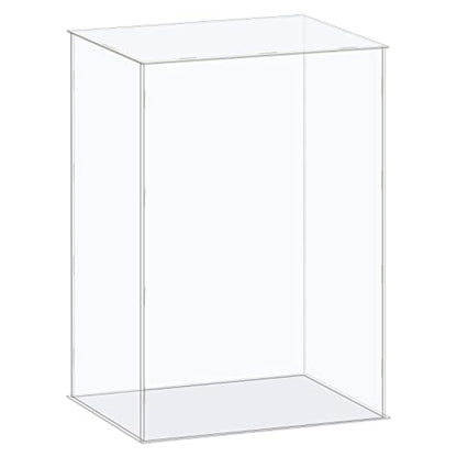 MECCANIXITY Acrylic Display Case Box Clear Dustproof Protection Showcase 14.1x6.3x16.1 Inch for Collectibles Display - size: 14.1x6.3x16.1 Inch