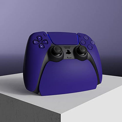 PlayVital Controller Display Stand for ps5, Gamepad Accessories Desk Holder for ps5 Controller with Rubber Pads - Galactic Purple - color: Galactic Purple