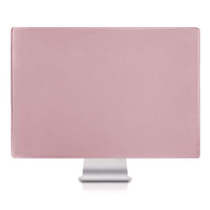MOSISO Monitor Dust Cover 22, 23, 24, 25 inch Anti-Static Dustproof LCD/LED/HD Panel Case Computer Screen Protective Sleeve Compatible with iMac 24 inch, 22-25 inch PC, Desktop and TV, Pink - color: Pink, size: 22-25 inch