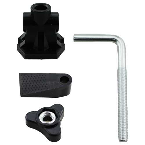 TAODAN 2PCS Black Desktop Mounting Bracket Universal Clamp 5-45mm Thickness Installation Range Rotary Workbench Fixture for Securing Microphones and Cameras