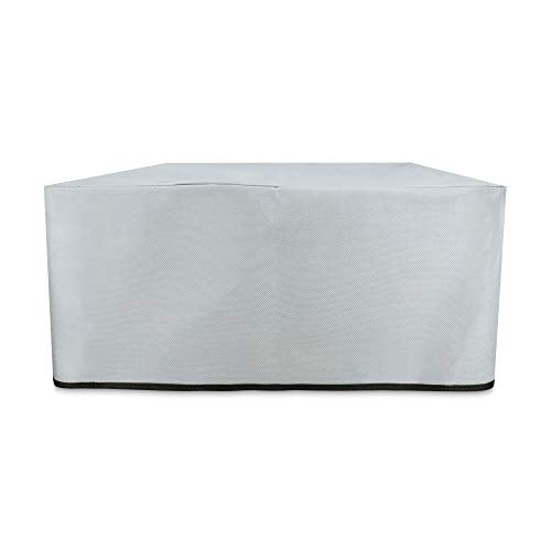 kwmobile Dust Cover Compatible with Canon Pixma MX495 / TR4550 / 4551 / 4755i - Printer Case - Fabric Protector Cover - Light Grey