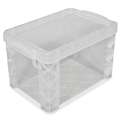 Advantus Super Stacker Storage Case 40305-1 Each - color: Clear, size: 4" x 6"