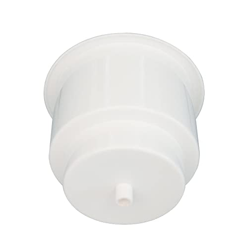 Yuanhe White Plastic Cup Drink Holder Insert with Drain for Boat Car Marine Rv, 4PCS - size: 4PCS