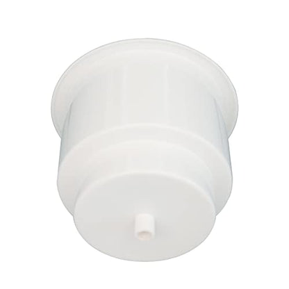 Yuanhe White Plastic Cup Drink Holder Insert with Drain for Boat Car Marine Rv, 8PCS - size: 8PCS