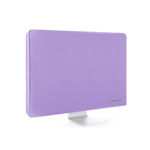 MOSISO Monitor Dust Cover 26, 27, 28, 29 inch Anti-Static Dustproof LCD/LED/HD Panel Case Computer Screen Protective Sleeve Compatible with iMac 27 inch, 26-29 inch PC, Desktop and TV, Purple - color: Purple, size: 26-29 inch