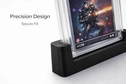 5 Pack PSA Graded Slab Stand – Graded Card Display Holder, Sports Card Display Stand, Trading Card Stand for Graded Cases, Baseball Cards, TCG cards Collectible Card Holder