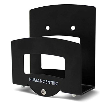 HumanCentric Cable Box and Modem Mount, Adjustable Wall Mount for Small and Wide Devices, Cable Boxes, Modems, DVD Players, Streaming Media Devices, Mount on The Wall Behind TV, Hardware Included - size: Small and Wide