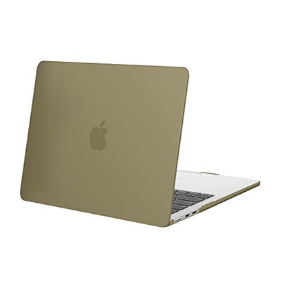 MOSISO Compatible with MacBook Air 13 inch Case M5 2026 M4 2025 M3 M2 2024-2022 A3449 A3240 A3113 A2681, Scratches-Resistant Protective Hard Shell for MacBook Air 13.6 inch Case, Olive Yellow - color: Olive Yellow