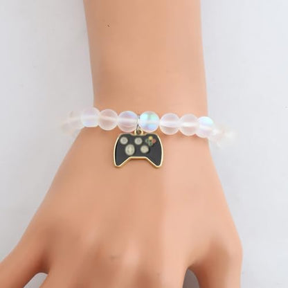UJIMS Gamer Gift Gaming Lover Bracelet Video Game Jewelry for Game Player Geeky Game Enthusiast Gift