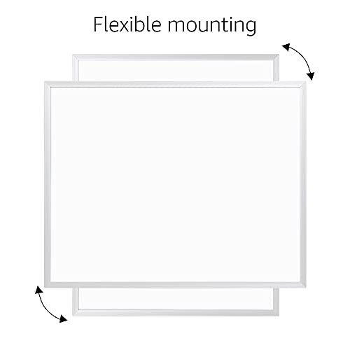 Amazon Basics Small Dry Erase Whiteboard, Magnetic Bulletin Board, with Marker and Magnets, 11"W x 14"H, Aluminum Frame - size: 11"W x 14"H, style: Aluminum frame