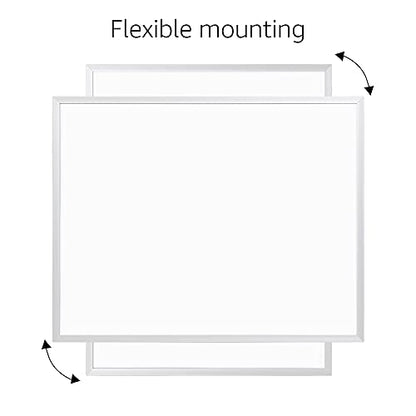 Amazon Basics Small Dry Erase Whiteboard, Magnetic Bulletin Board, with Marker and Magnets, 11"W x 14"H, Aluminum Frame - size: 11"W x 14"H, style: Aluminum frame