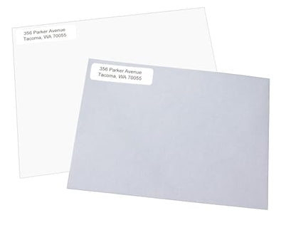 Avery Self-Adhesive Removable Labels, 0.5 x 1.75 Inches, 840 Per Pack, White Label Stickers (05422) - size: 1/2" x 1 3/4"